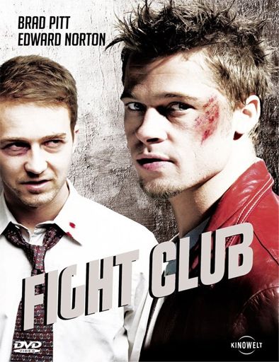 póster El club de la lucha, Brad Pitt